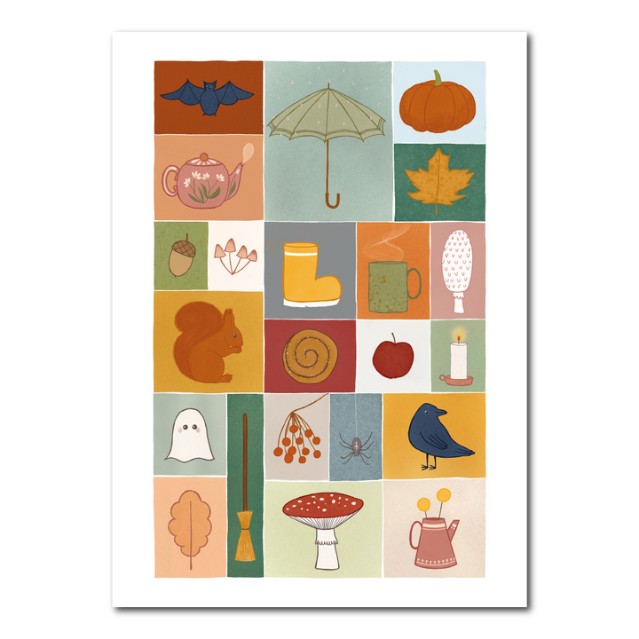 Herfst quilt | Kaart Studio Kvinna