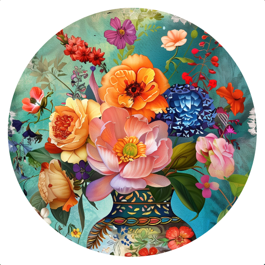 Flowers of the Dutch NO. 10 | Sluitstickers 10st.