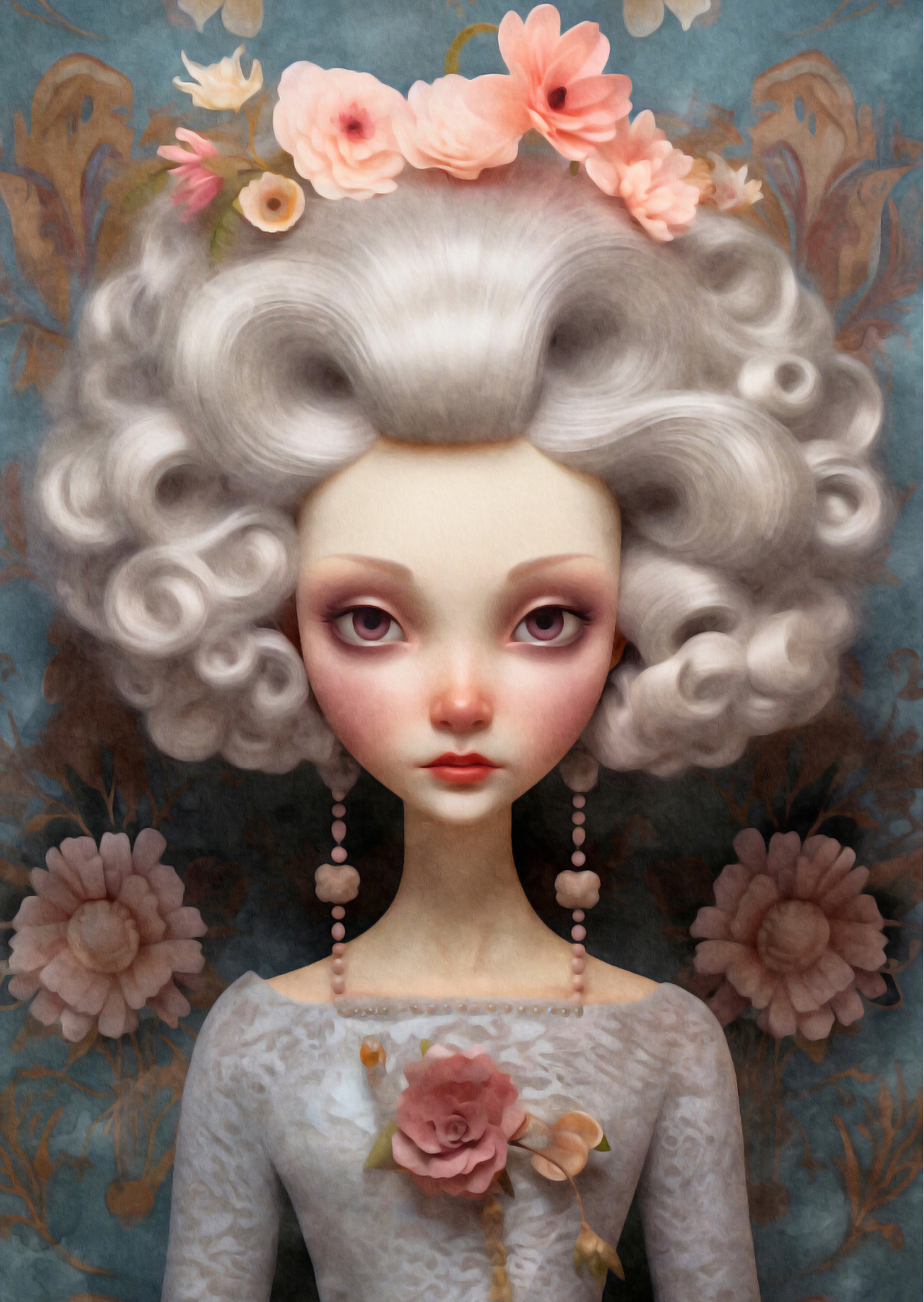 Doll Portrait: Katherina | Kaart Fripperies