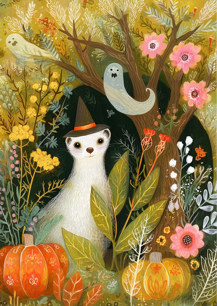 Woodland Halloween: Fret | Kaart Fripperies
