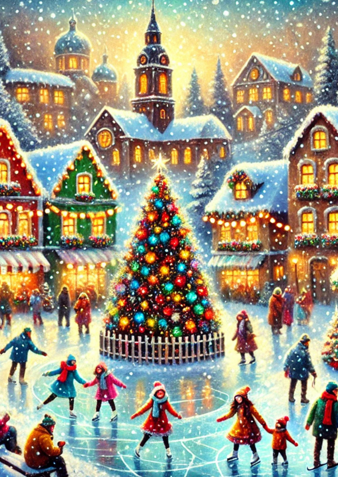 Winter Village: Joyful | Kaart Fripperies