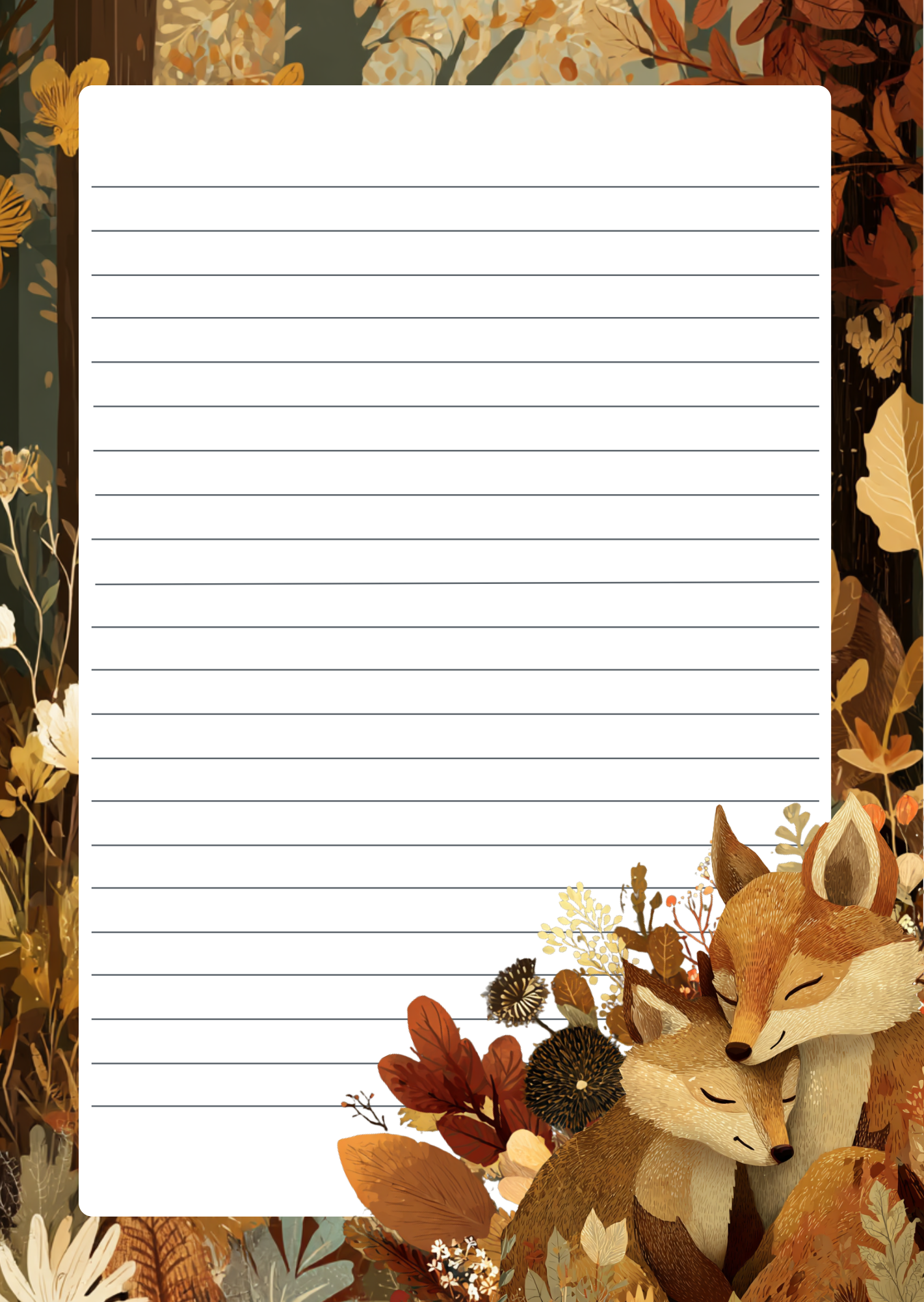 Woodland Daydream | Briefpapier Fripperies