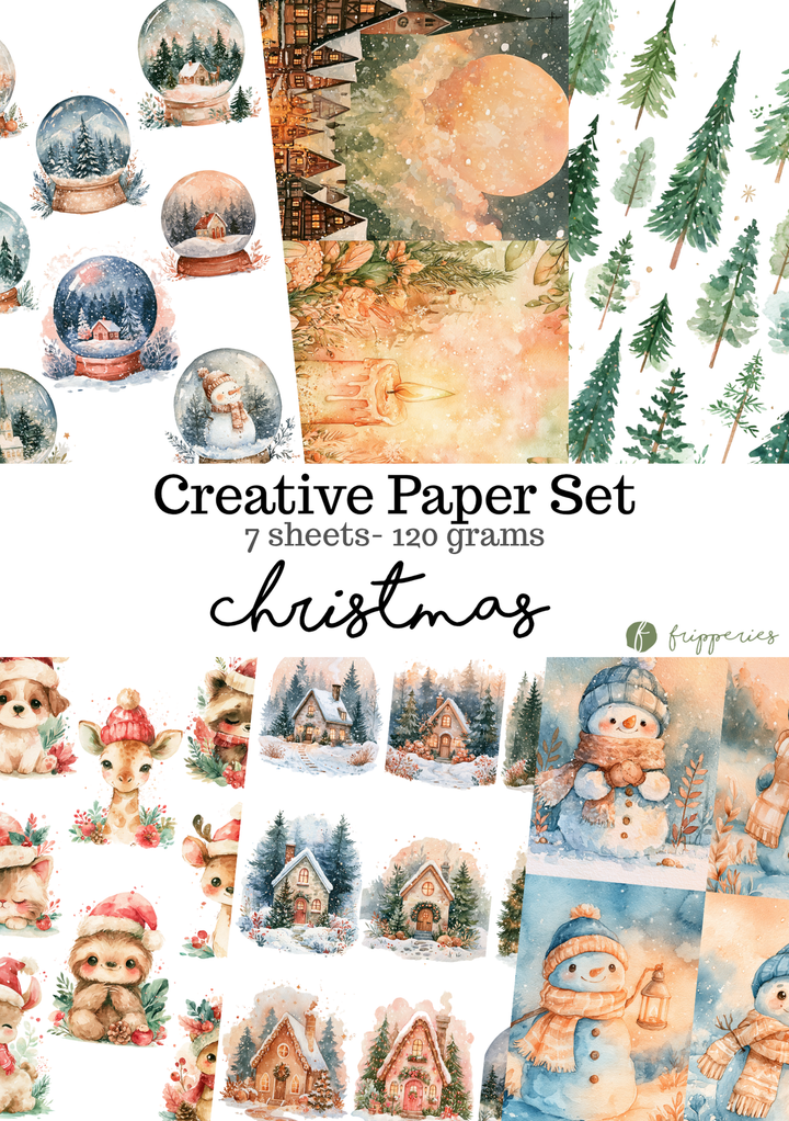 Christmas | Creative Paper Set Fripperies