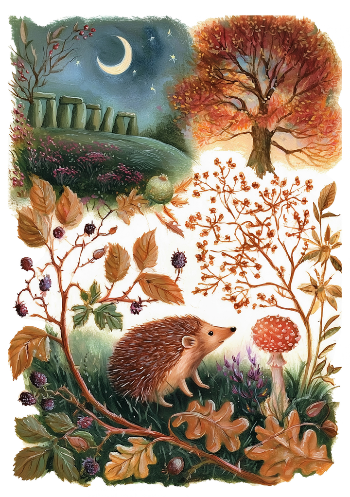 Stonehenge Nature: Egel | Kaart Fripperies