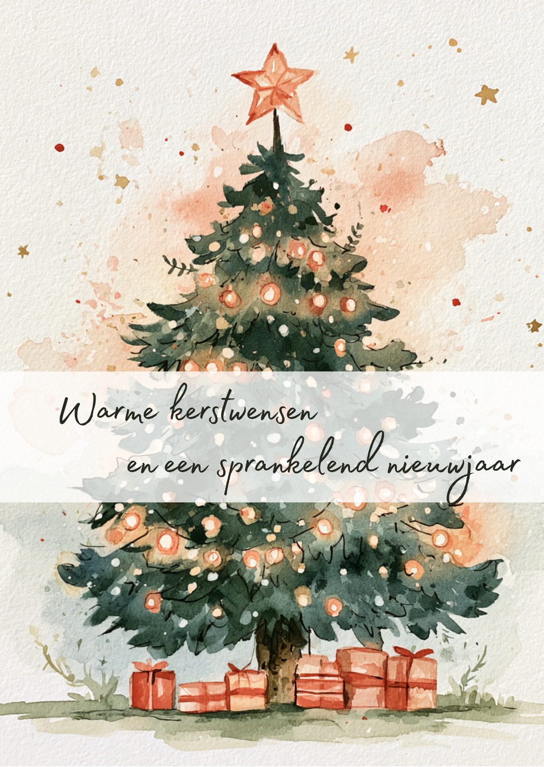 Warme kerstwensen | Kaart Fripperies