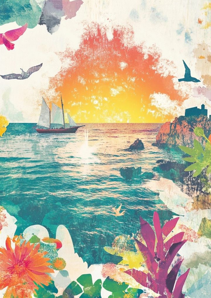 The art of Summer: Where the Sea meets the Sun | Kaart Fripperies