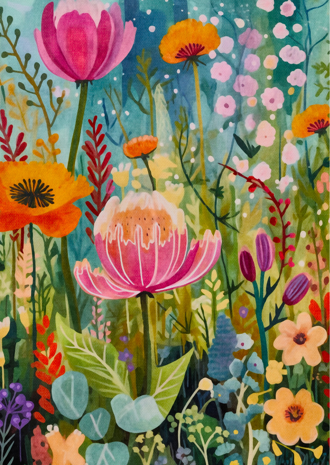 Whimsical Gardens: Flowerpower | Kaart Fripperies