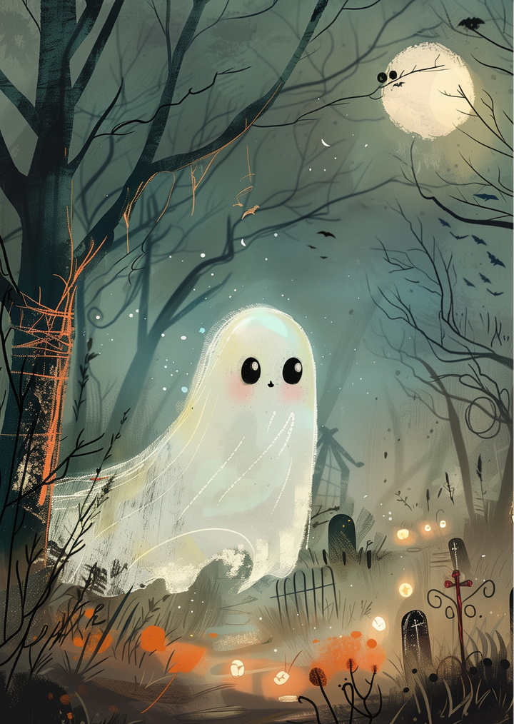 Sweet Halloween: Spook | Kaart Fripperies