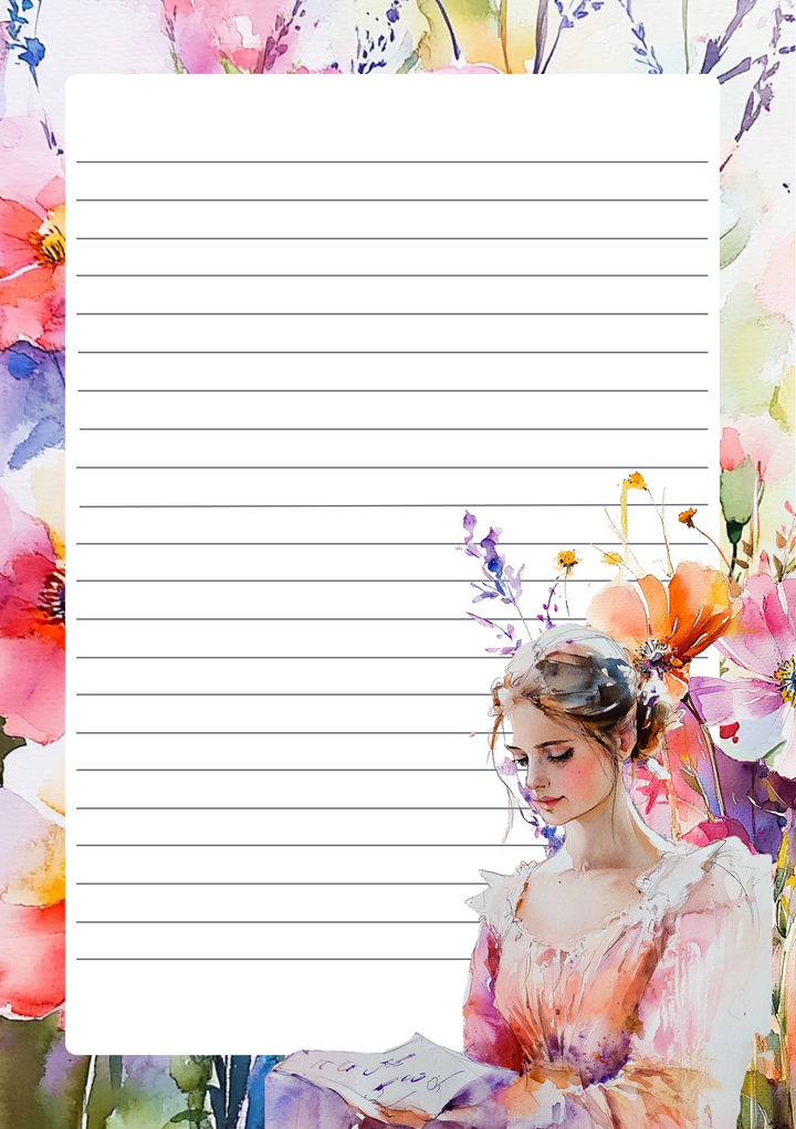 PRE-ORDER: Letters in Bloom | Briefpapier Fripperies