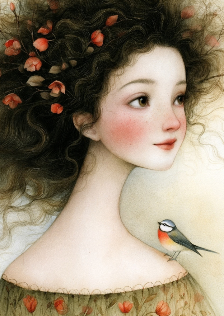 Whispers & Wings: Mees | Kaart Fripperies