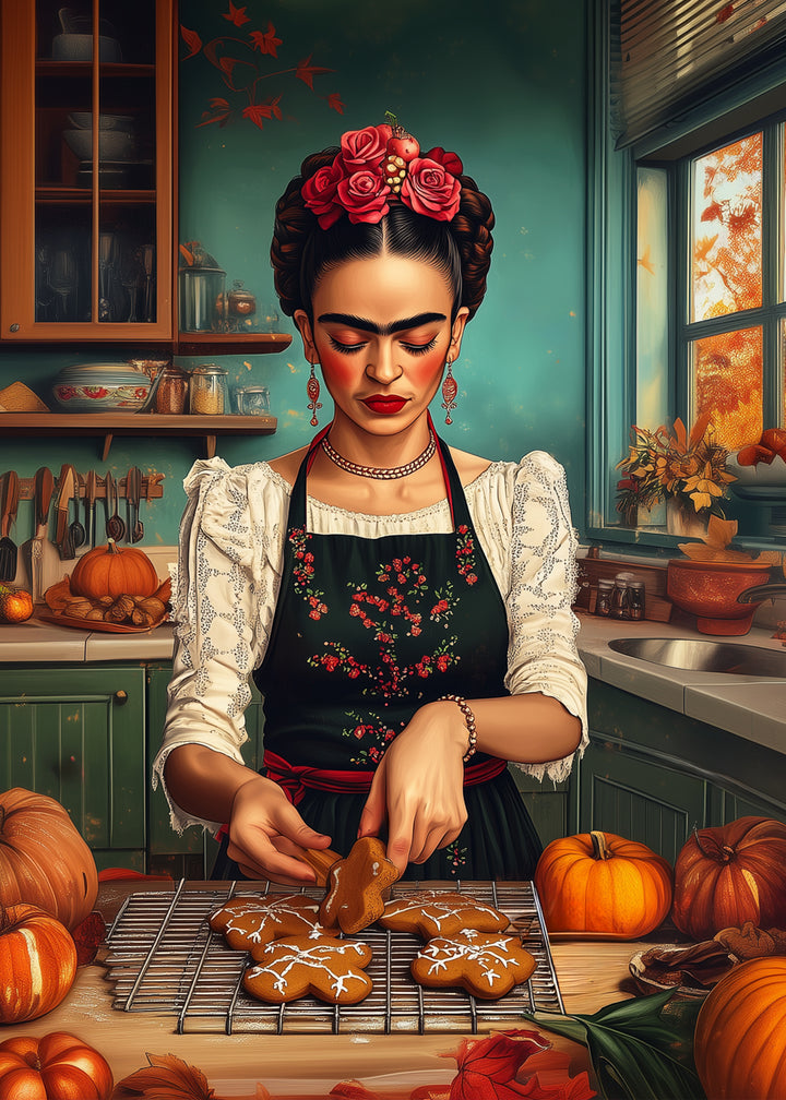 Frida Kahlo: Gingerbread | Kaart Fripperies