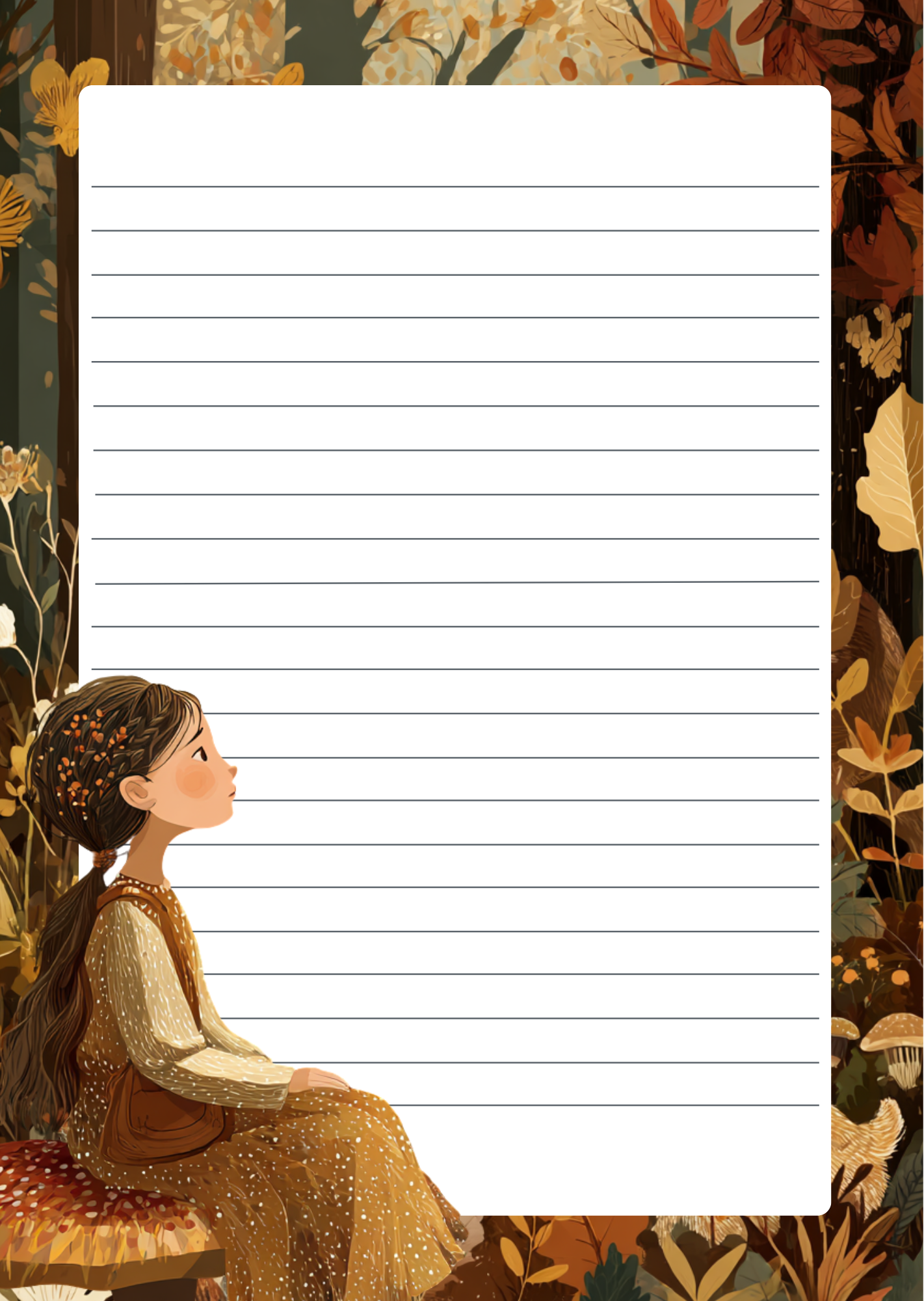 Woodland Daydream | Briefpapier Fripperies