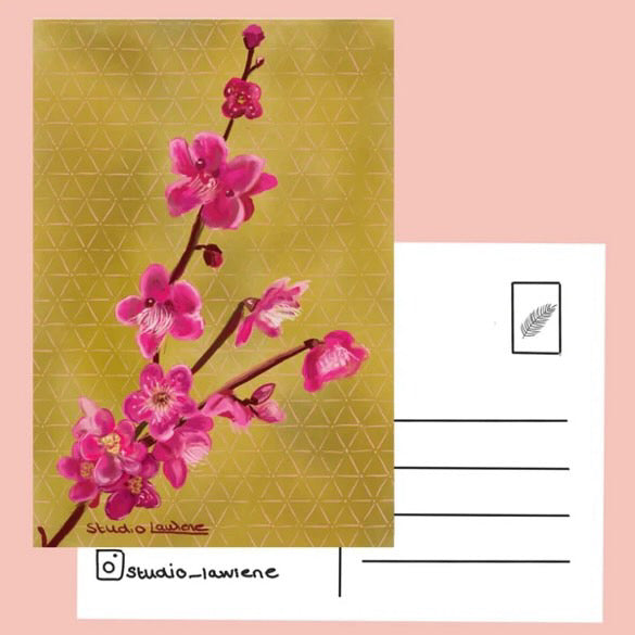 Little cherry blossom | Kaart Studio LaWiene
