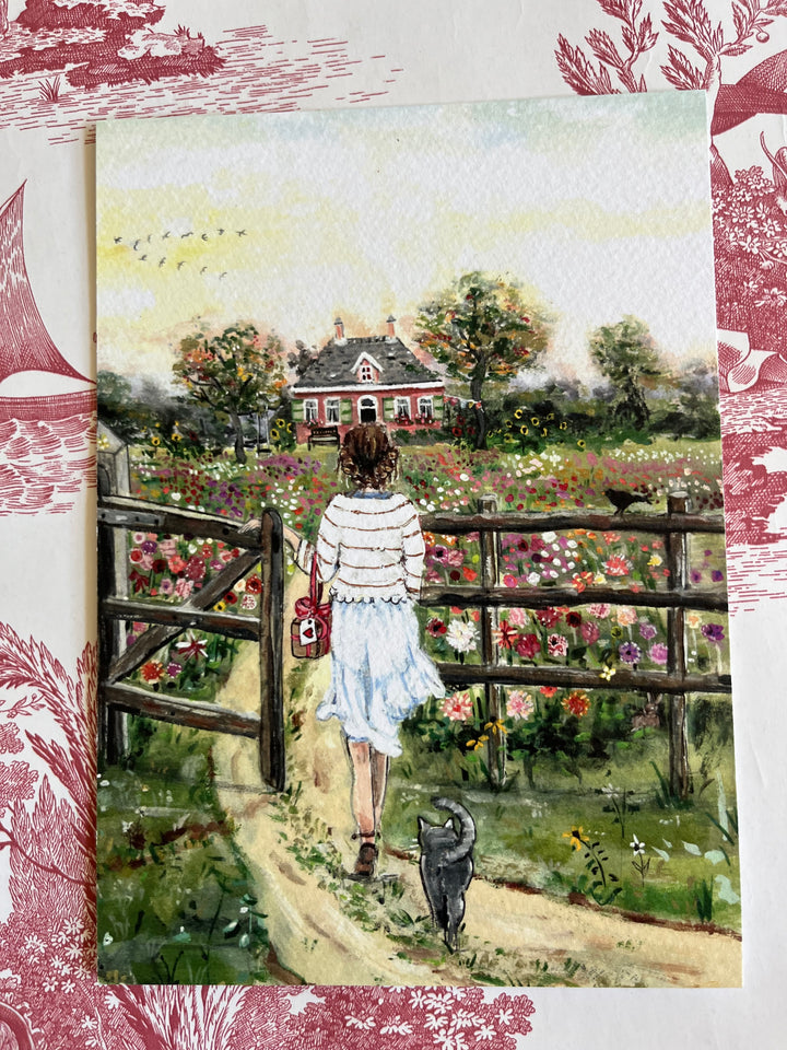 Dahlia’s | Kaart Gwen van Knippenberg