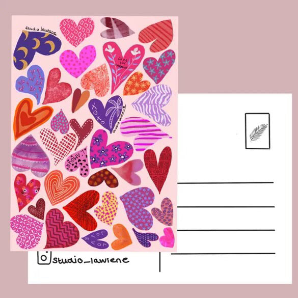 Hearts | Kaart Studio LaWiene