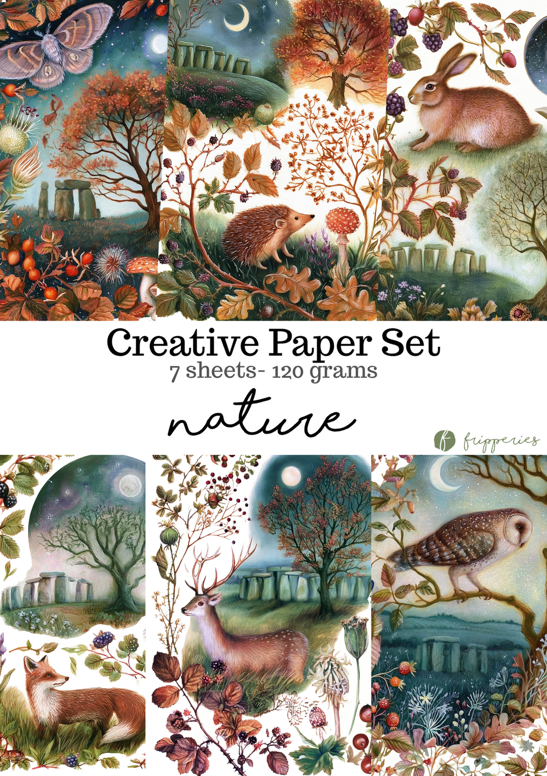 Nature | Creative Paper Set Fripperies