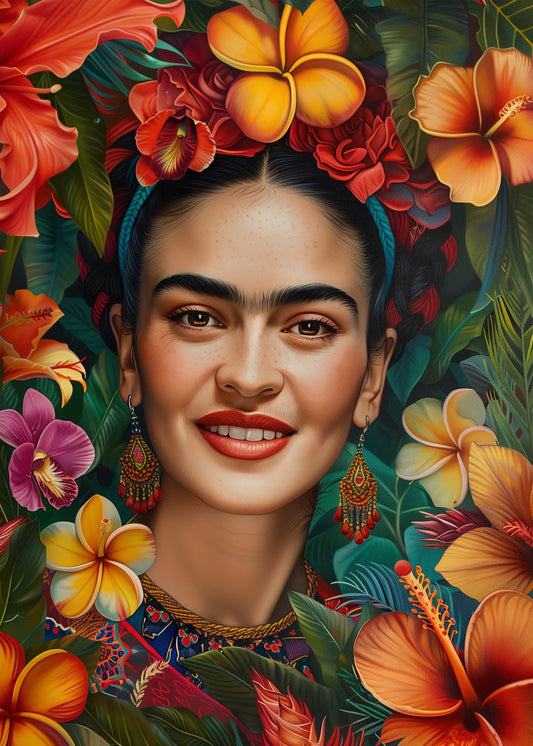 Frida Kahlo: Flowers | Kaart Fripperies