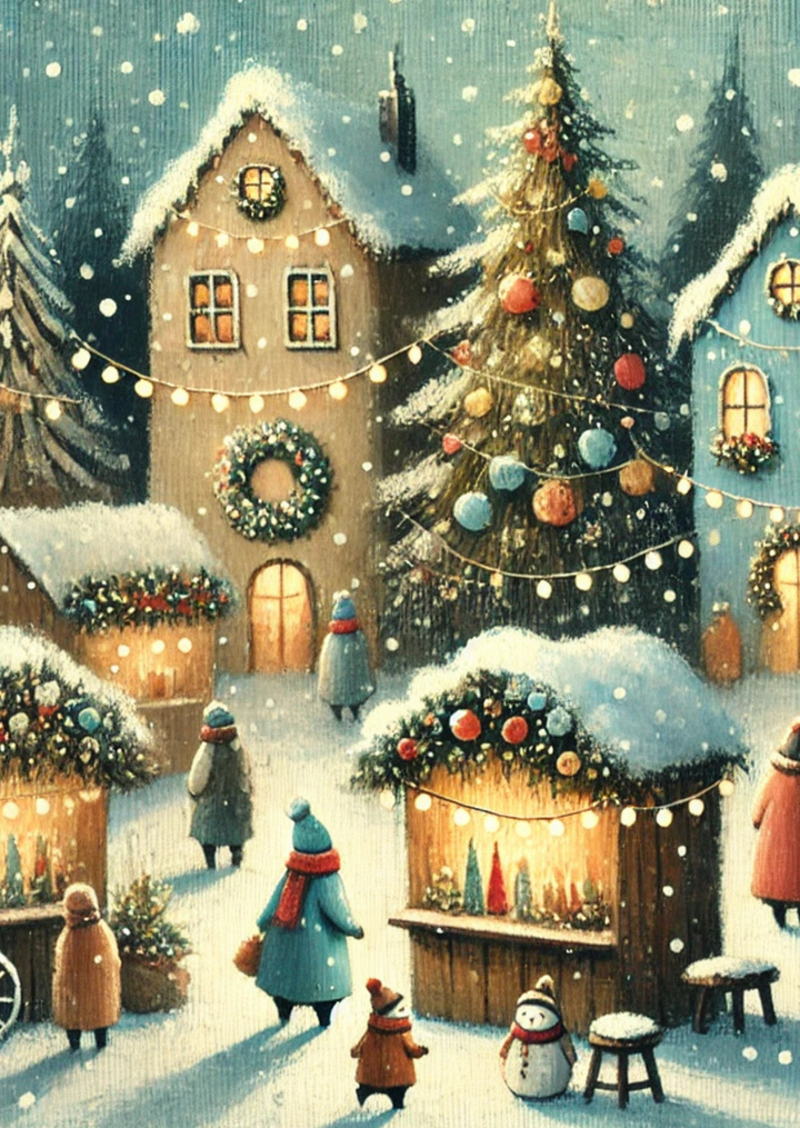 Winter Village: Lights of Christmas | Kaart Fripperies