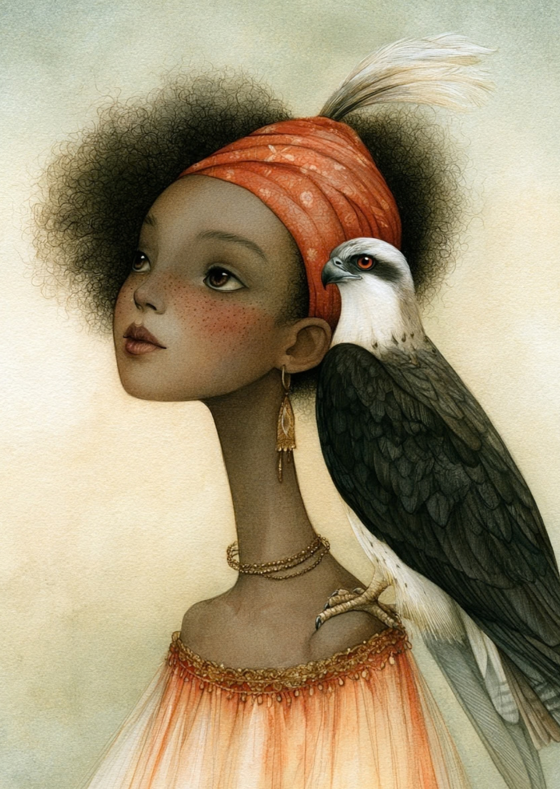 Whispers & Wings: Visarend | Kaart Fripperies