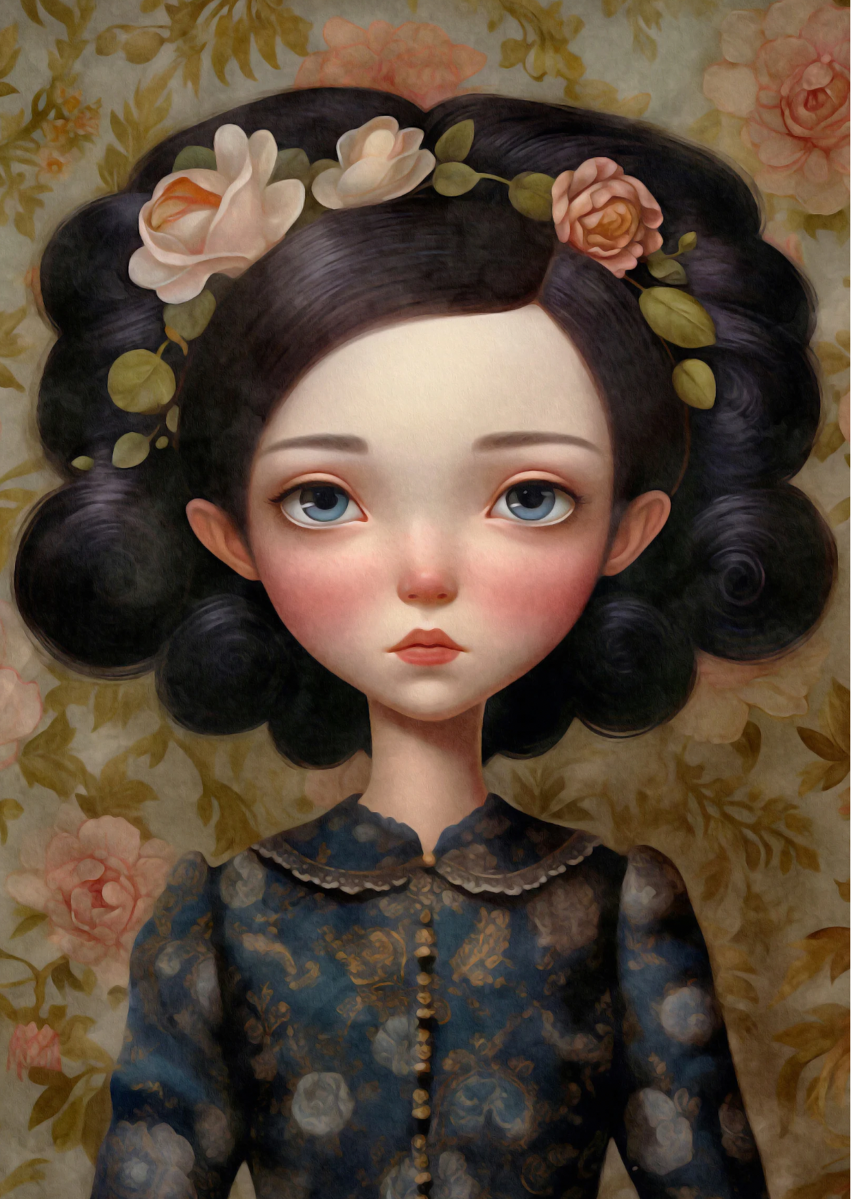 Doll Portrait: Loa | Kaart Fripperies