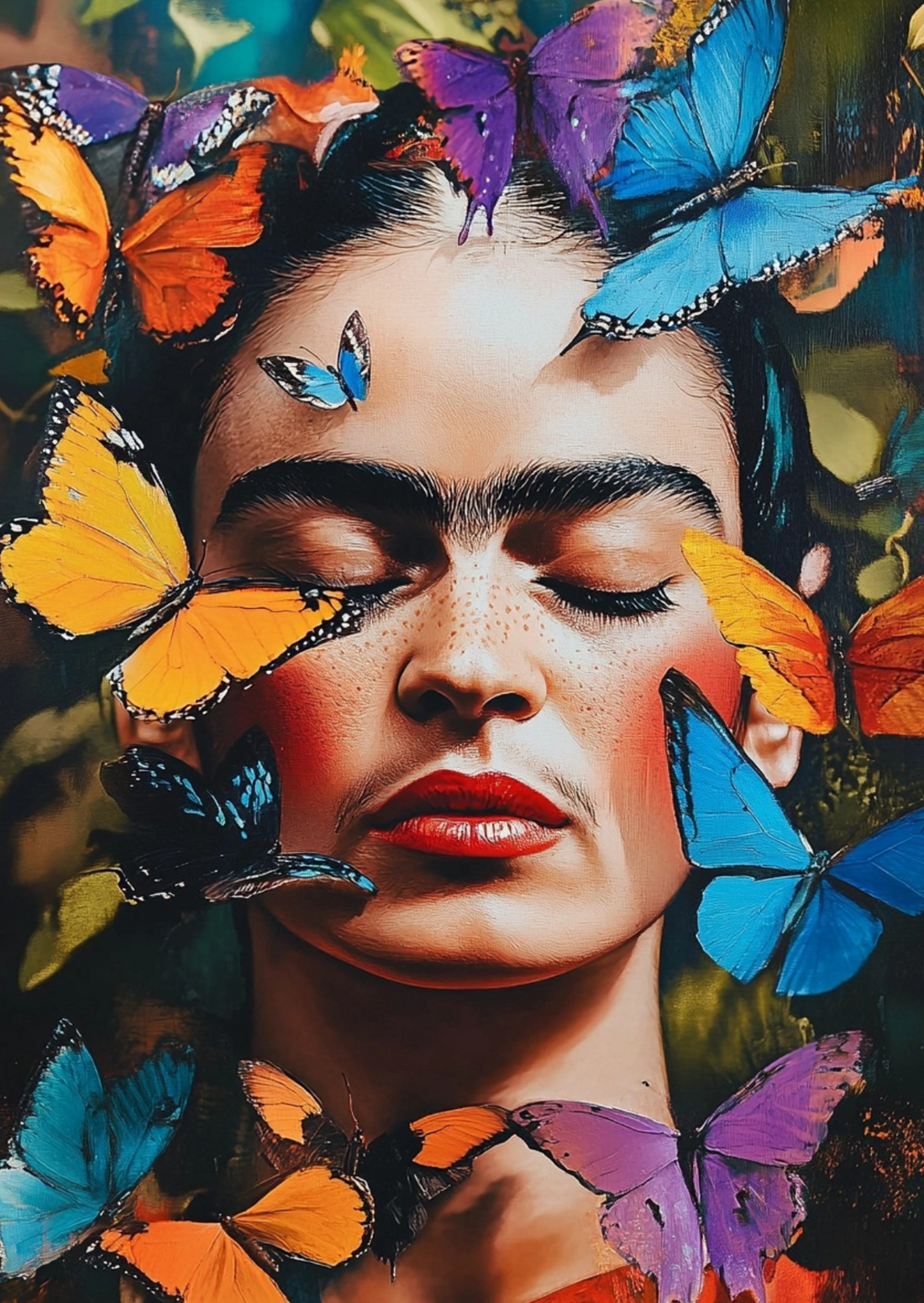 Frida Kahlo: Wings of Imagination | Kaart Fripperies