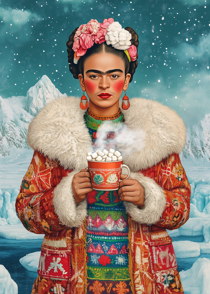 Frida Kahlo: Hot Chocolate | Kaart Fripperies