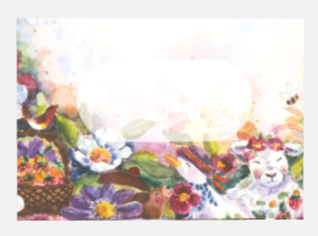 Fruitfull spring | Envelop Romy Illustrations
