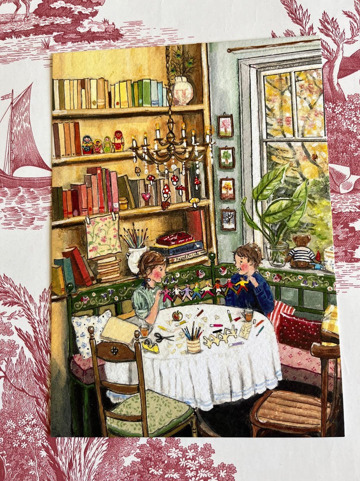 De knutseltafel | Kaart Gwen van Knippenberg