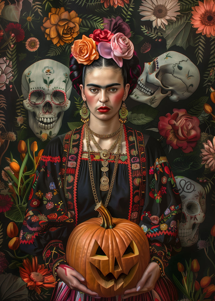 Frida Kahlo: Spooky Season | Kaart Fripperies