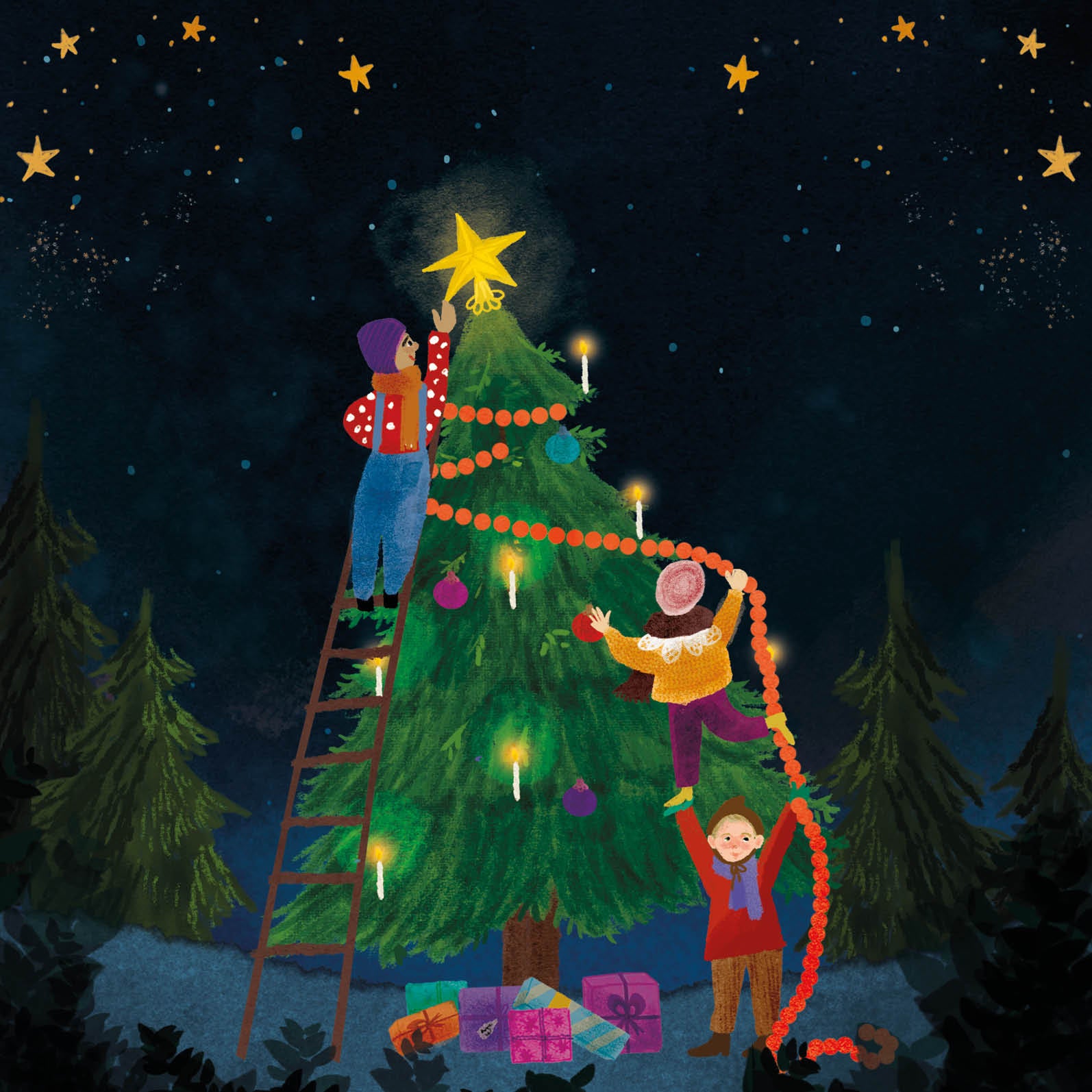 Kerstkaarten set: NR. 02 (Esther) | Kaartenbundel Zintenz