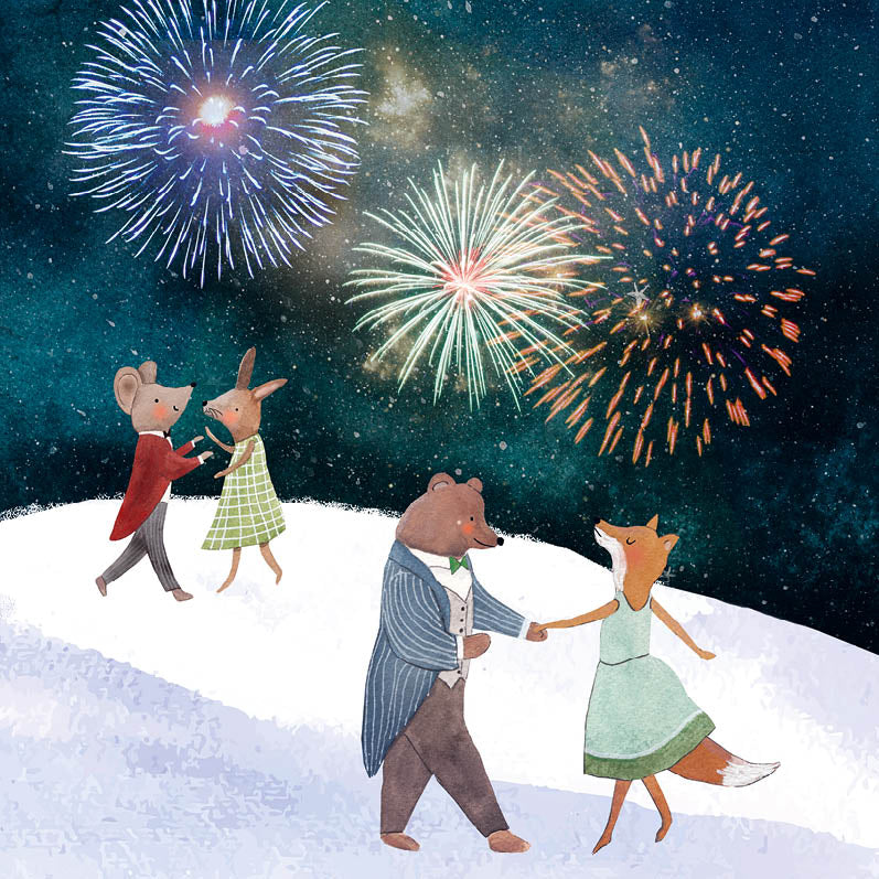 Kerstkaarten set: Nieuwjaarskaarten | Kaartenbundel Zintenz