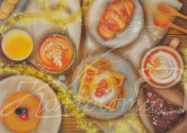 88-006 - Coffee NO. 6 | Kaart Ila Illustrations