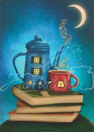 88-008 - Coffee NO. 8 | Kaart Ila Illustrations