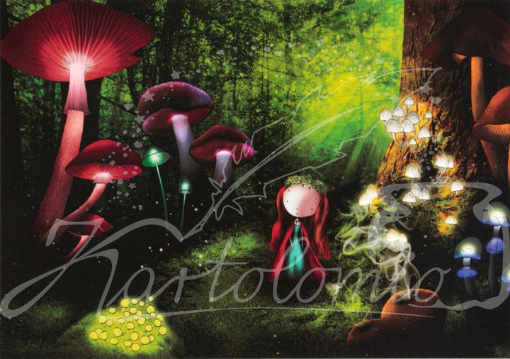 002 - Magic Wood | Kaart Ila Illustrations