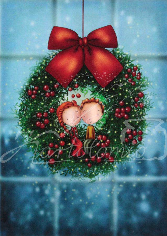 007 - Christmas Reed | Kaart Ila Illustrations