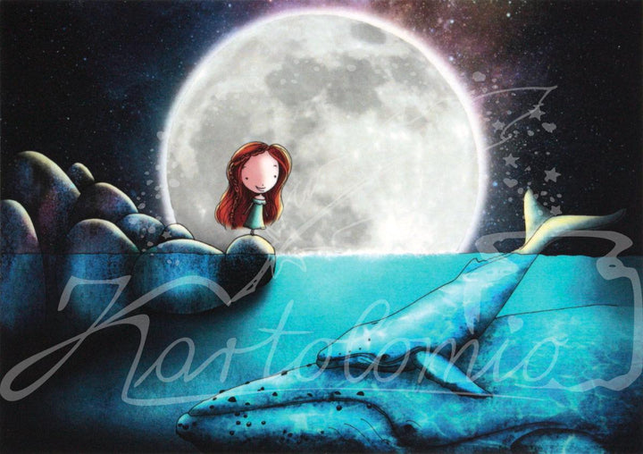 0019 - New Moon | Kaart Ila Illustrations