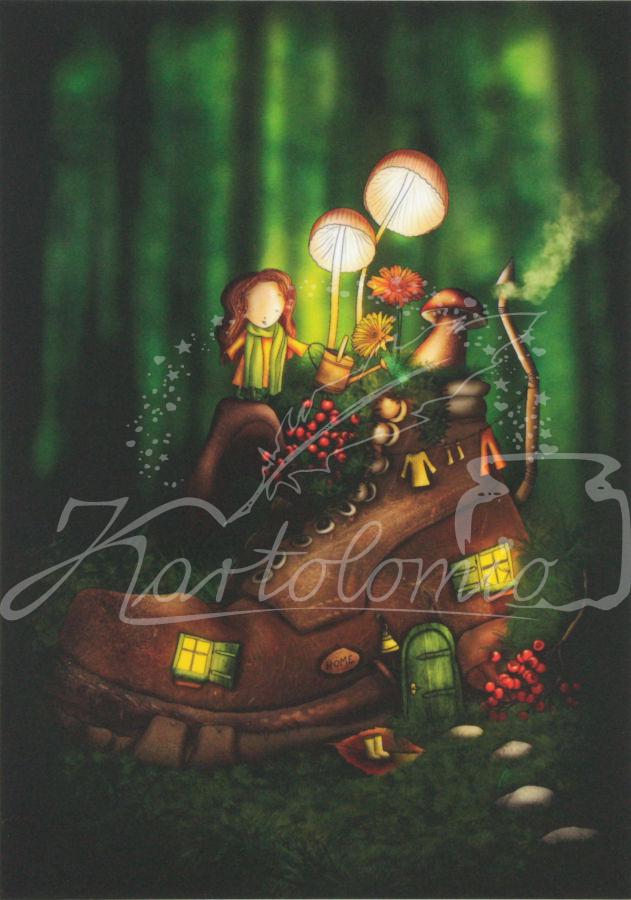 0028 - Shoe House | Kaart Ila Illustrations