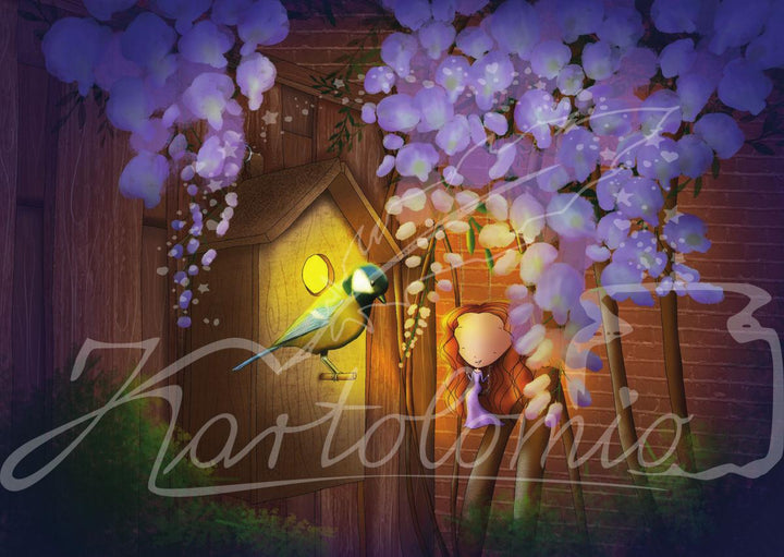 039 - The Visitor | Kaart Ila Illustrations