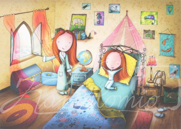 078 - Morning Stories | Kaart Ila Illustrations