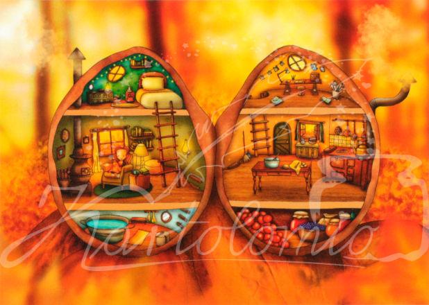 103 - Cozy Vibes | Kaart Ila Illustrations