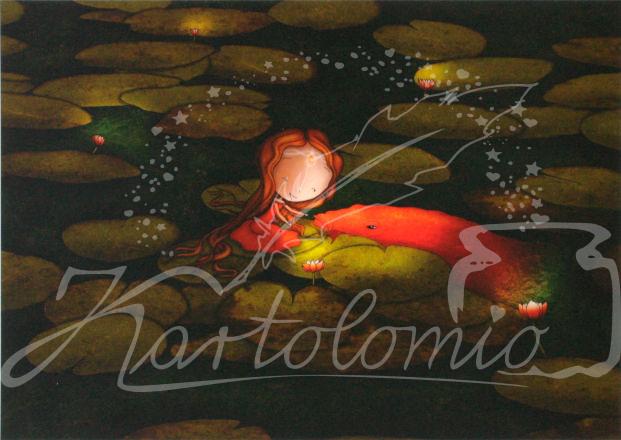 106 - Magical Pond | Kaart Ila Illustrations