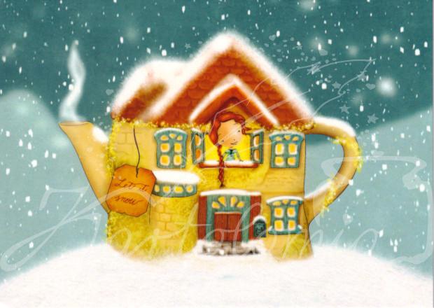 137 - Let it Snow | Kaart Ila Illustrations