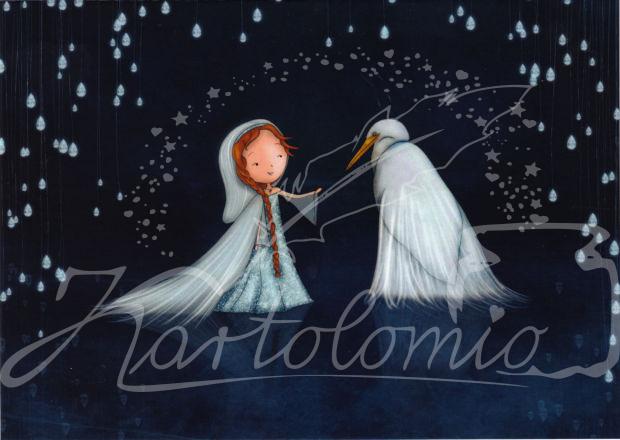 138 - Angel Bird | Kaart Ila Illustrations