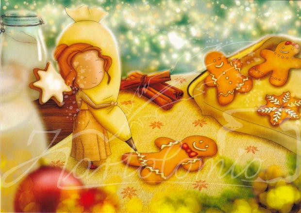 146 - The Gingerbread Friend | Kaart Ila Illustrations