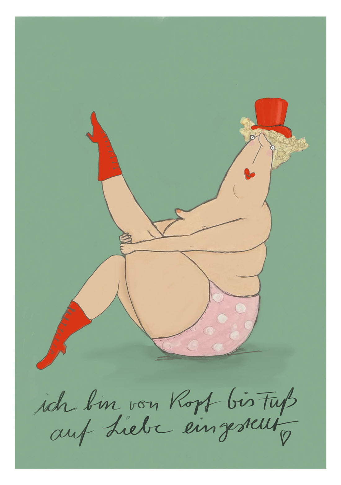Auf liebe | Kaart Kittiekat