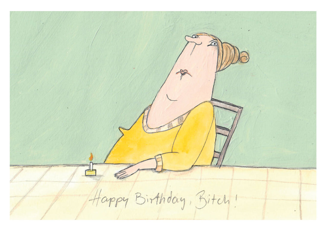 Happy bitch | Kaart Kittiekat