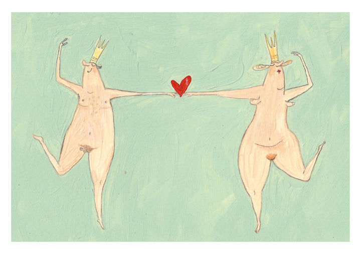 King and Queen | Kaart Kittiekat