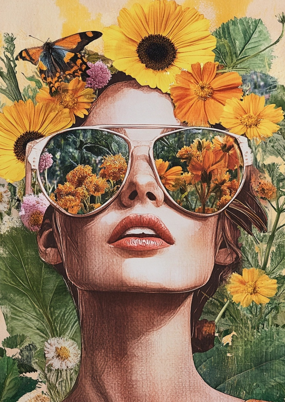 Summer Season: Through Flower-Tinted Glasses | Kaart Fripperies