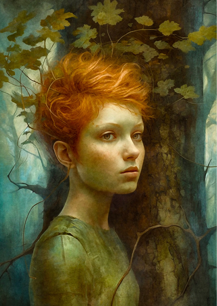 Girls of the Forest: Cleo | Kaart Fripperies