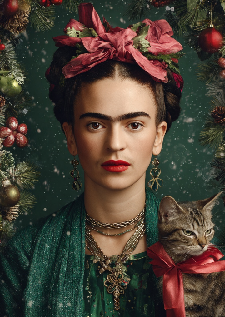 Frida Kahlo: Winter Companion | Kaart Fripperies